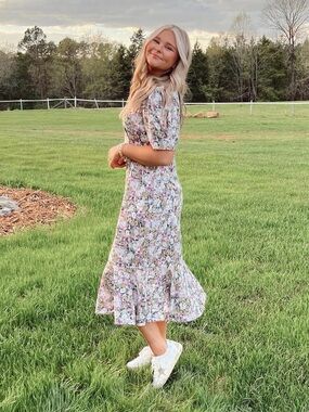 Bohme Floral Midi Dress